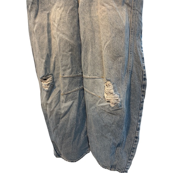 Free People Good Luck Denim Overalls - Going Steady - Picture 8 of 16